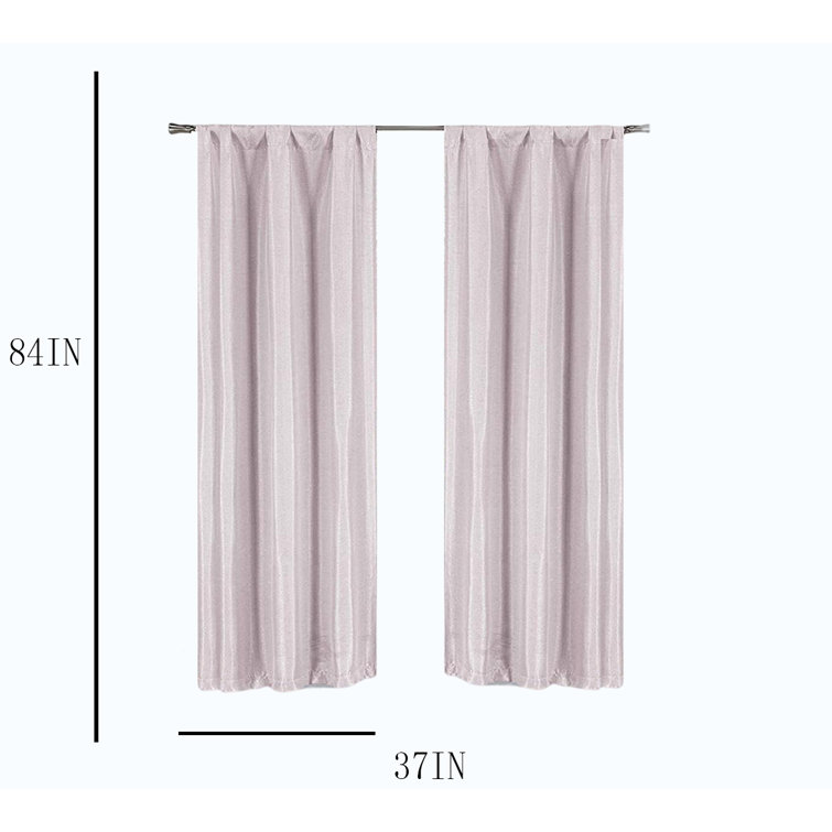 Eider And Ivory™ Ouzts Polyester Blackout Curtain Pair Wayfair